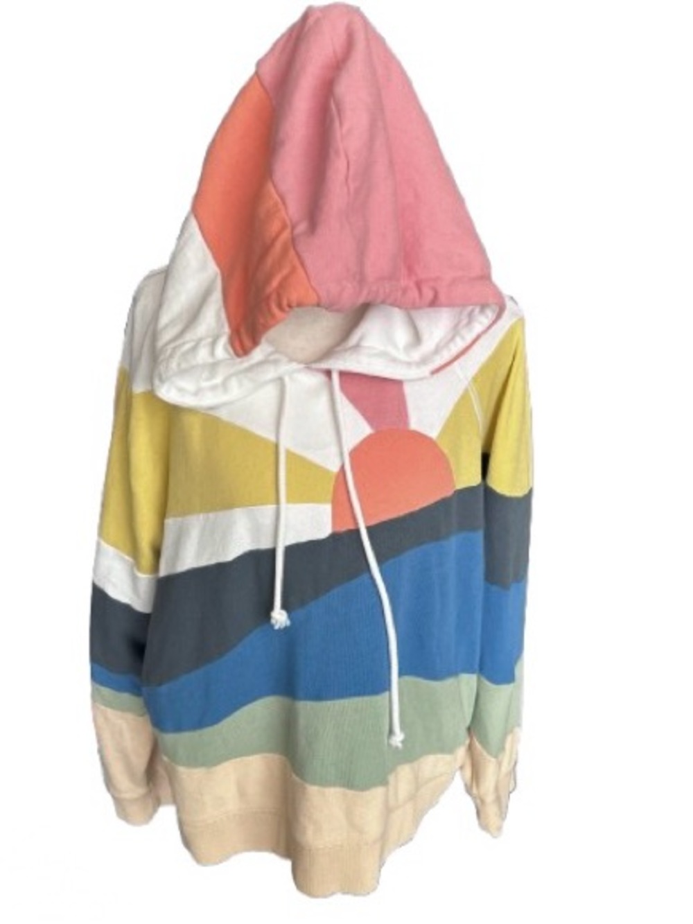 FAHERTY Sustainable Soleil Cotton Hoodie Peru Designer Surf Beach Extra Large